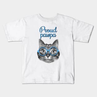 Proud pawpa Kids T-Shirt